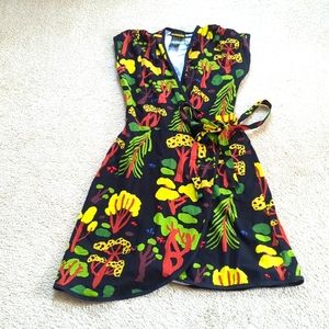 NWT Nooworks Forager Wrap dress M